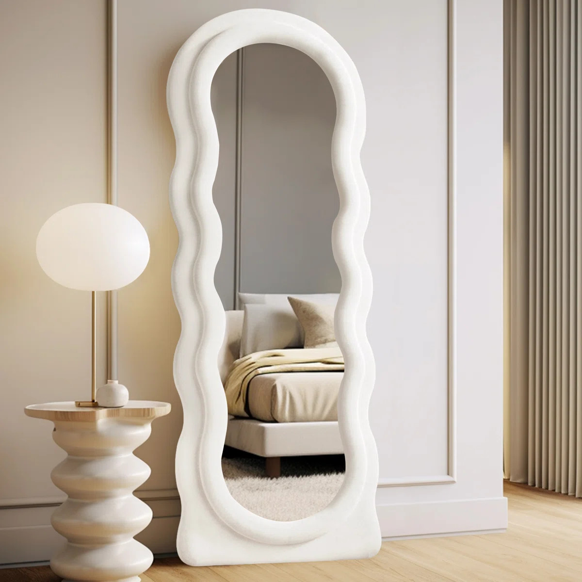 Irregular Wavy Full Length Mirror | Wayfair North America