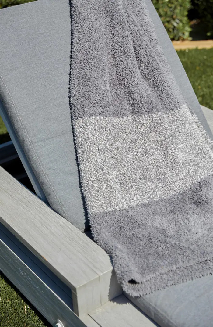 Barefoot Dreams® Barefoot Dreams Luxe Heathered Stripe Throw Blanket | Nordstromrack | Nordstrom Rack