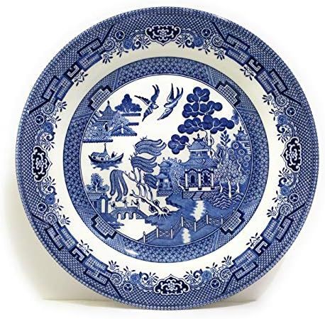 Churchill Blue Willow Dinner Plate | Amazon (US)