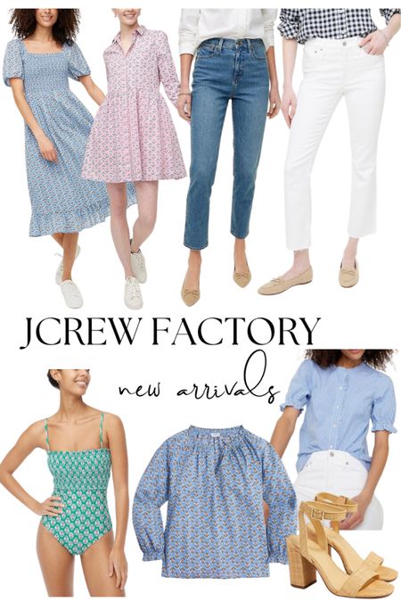 Jcrew factory new spring arrivals! 

#LTKstyletip #LTKunder100 #LTKSeasonal