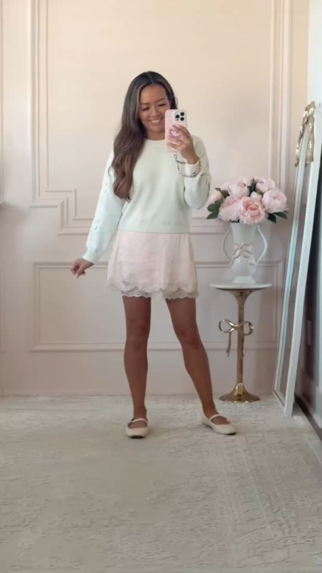 In love with this satin lace skort 

Wearing size xs

#LTKPetite #LTKSaleAlert #LTKSpringSale