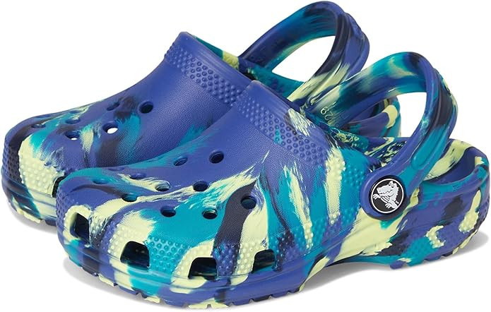 Crocs Unisex-Child Classic Watercolor Marbled Clog K | Amazon (US)