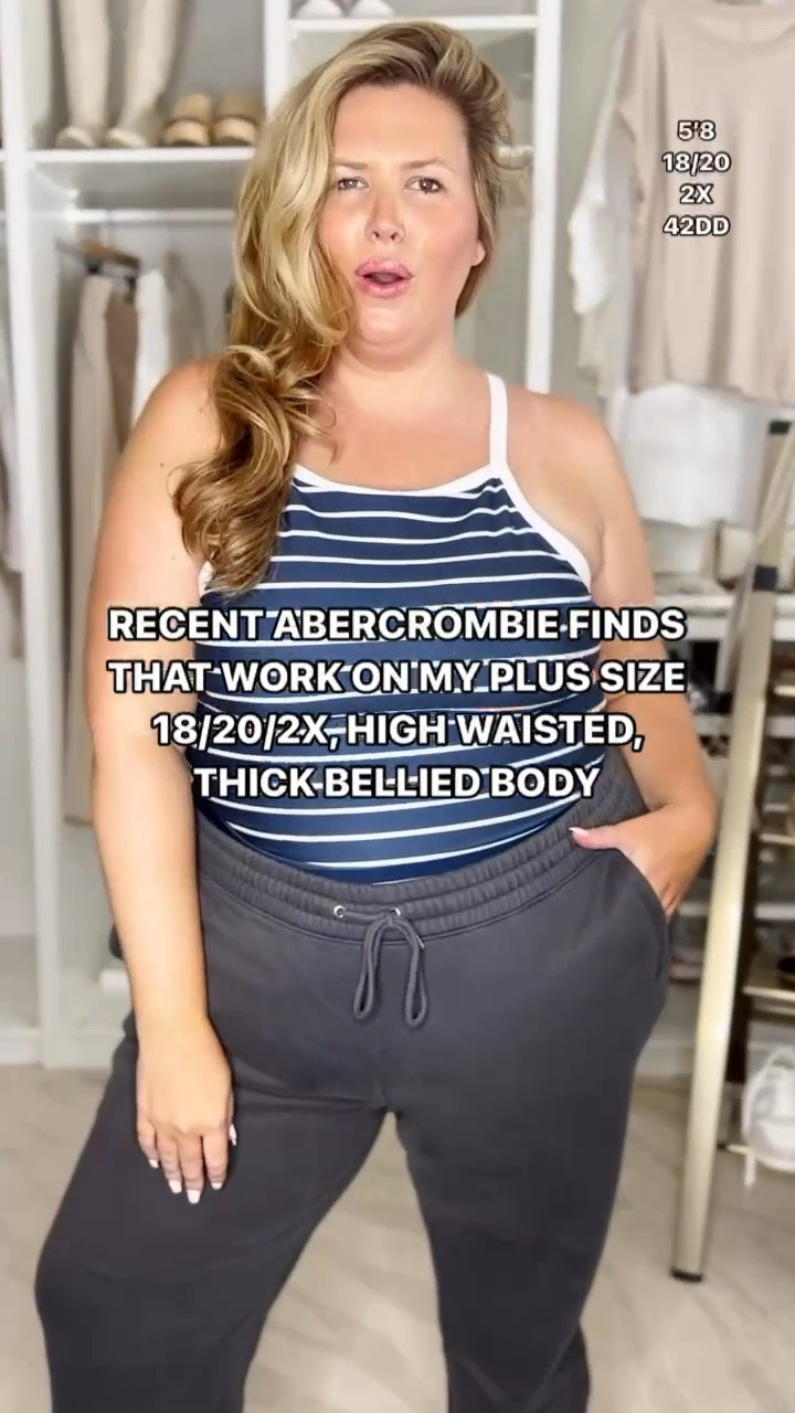 SALE ALERT! LAST DAY FOR ABERCROMBIE SALE! 

Favorite Abercrombie finds that fit my size 18/20/2x body!! Copy my stackable code from the links!! Wearing an XXL in everything except for the hoodie (xxxl tall) and the pants/jeans (36 curve love) I suggest sizing up two in pants/jeans! But the dresses run large and I could have done the xl. #LTKxAF

#LTKxAF #LTKPlusSize #LTKSaleAlert