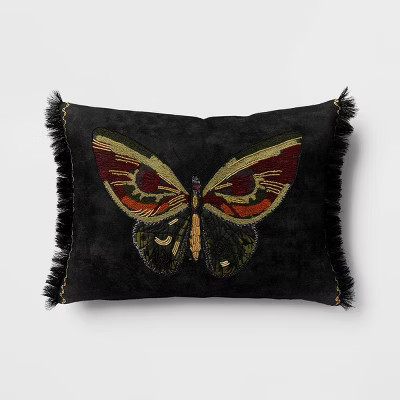 Lumbar Moth Pillow - Threshold™ | Target
