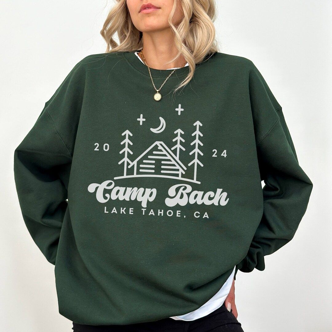 Camp Bachelorette Sweatshirt, Camping Bach Party, Cabin Bachelorette Shirt, Mountain Hiking Brida... | Etsy (US)