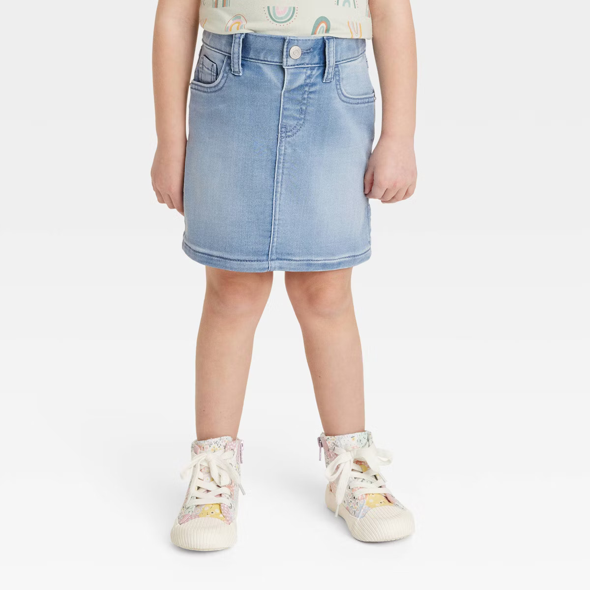 Toddler Girls' Skirt - Cat & Jack™ Light Blue | Target