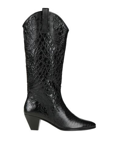 By Far Woman Boot Black Size 6 Leather | YOOX (US)