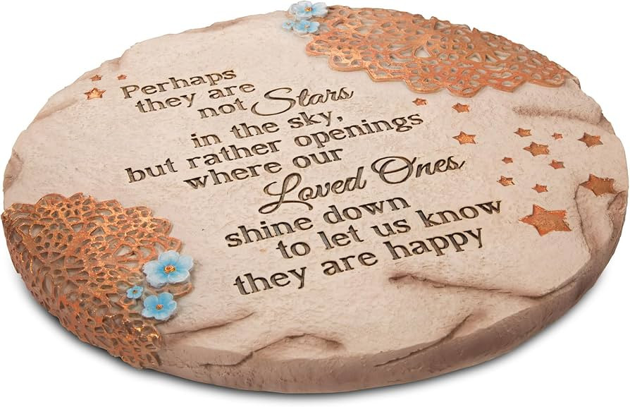 Pavilion Gift Company - Stars in the Sky - Garden Stone Bereavement Grief Loss Memorial Remembran... | Amazon (US)