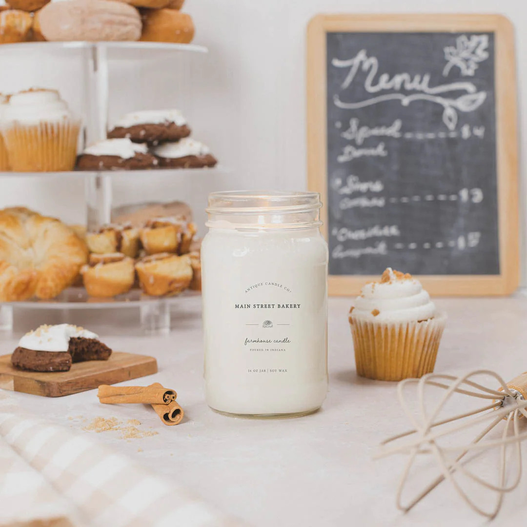 Main Street Bakery 16 oz candle | Antique Candle Co.