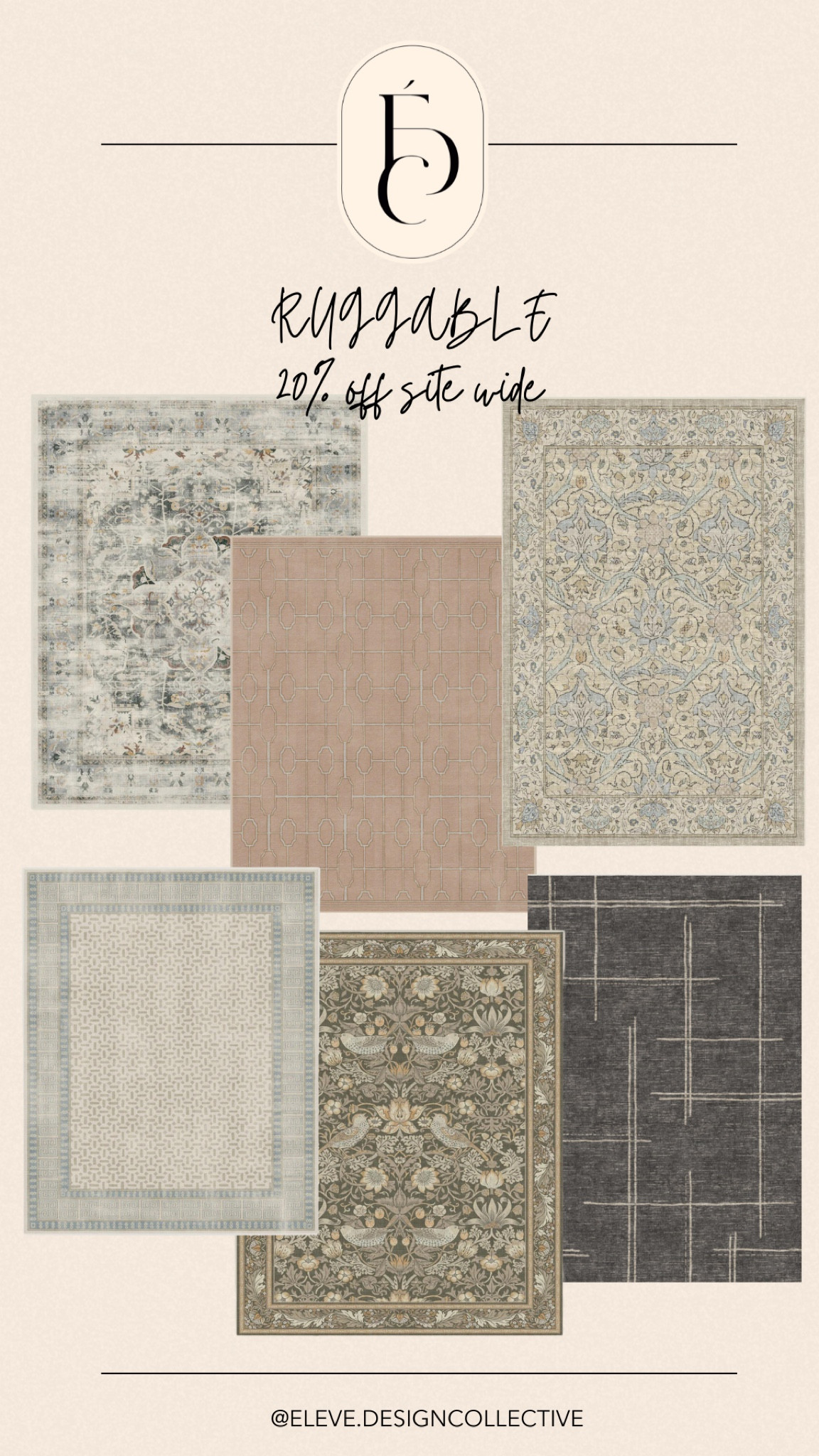 Ruggable is having a 20% off site wide sale! Use code LD24

#ruggable #ruggablesale #arearug #washablerug #ltkhome 

#LTKHome #LTKSeasonal #LTKFallSale