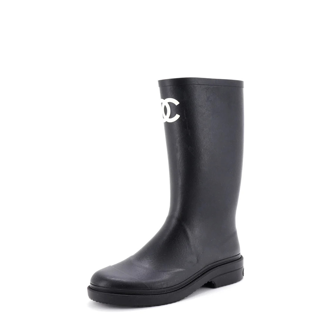 Caoutchouk CC High Rain Boots Rubber | Rebag