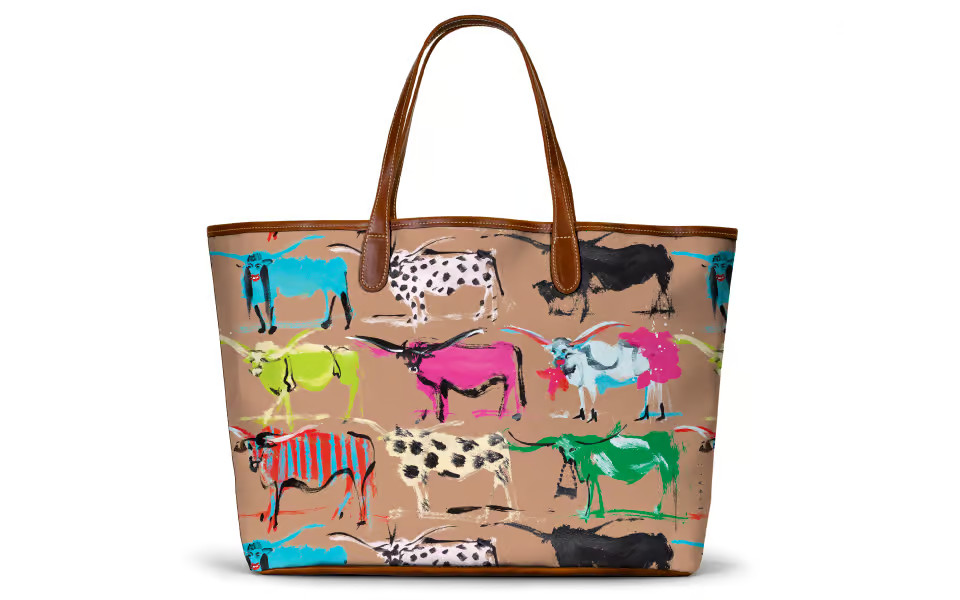 St. Anne Tote - Drawbertson - Printed Monogram | Barrington Gifts | Barrington Gifts