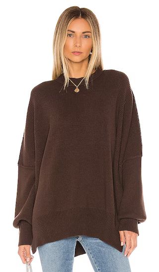 Free People Easy Street Tunic in Chocolate from Revolve.com | Revolve Clothing (Global)