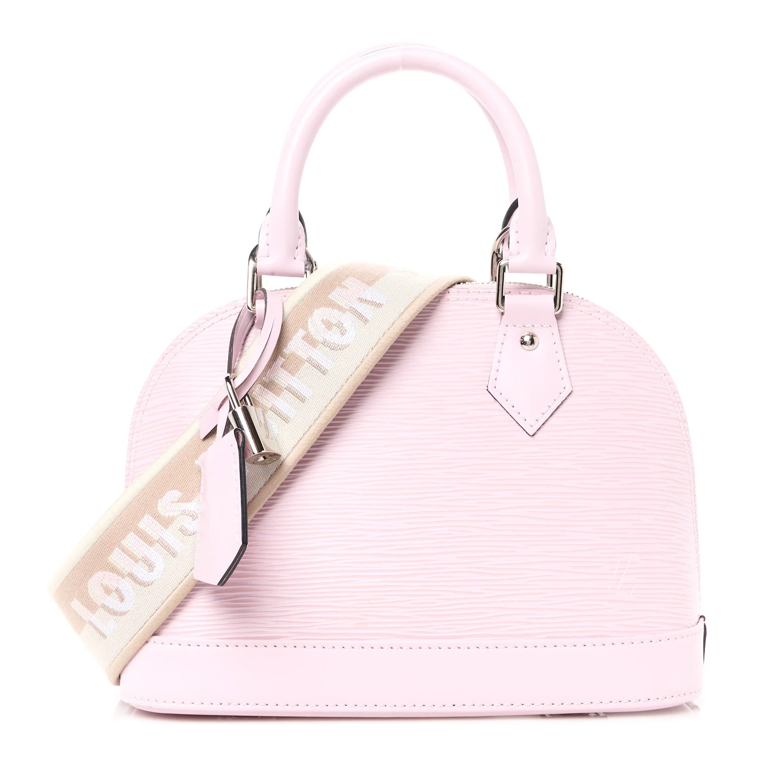 Epi Jacquard Alma BB Guimauve | FASHIONPHILE (US)