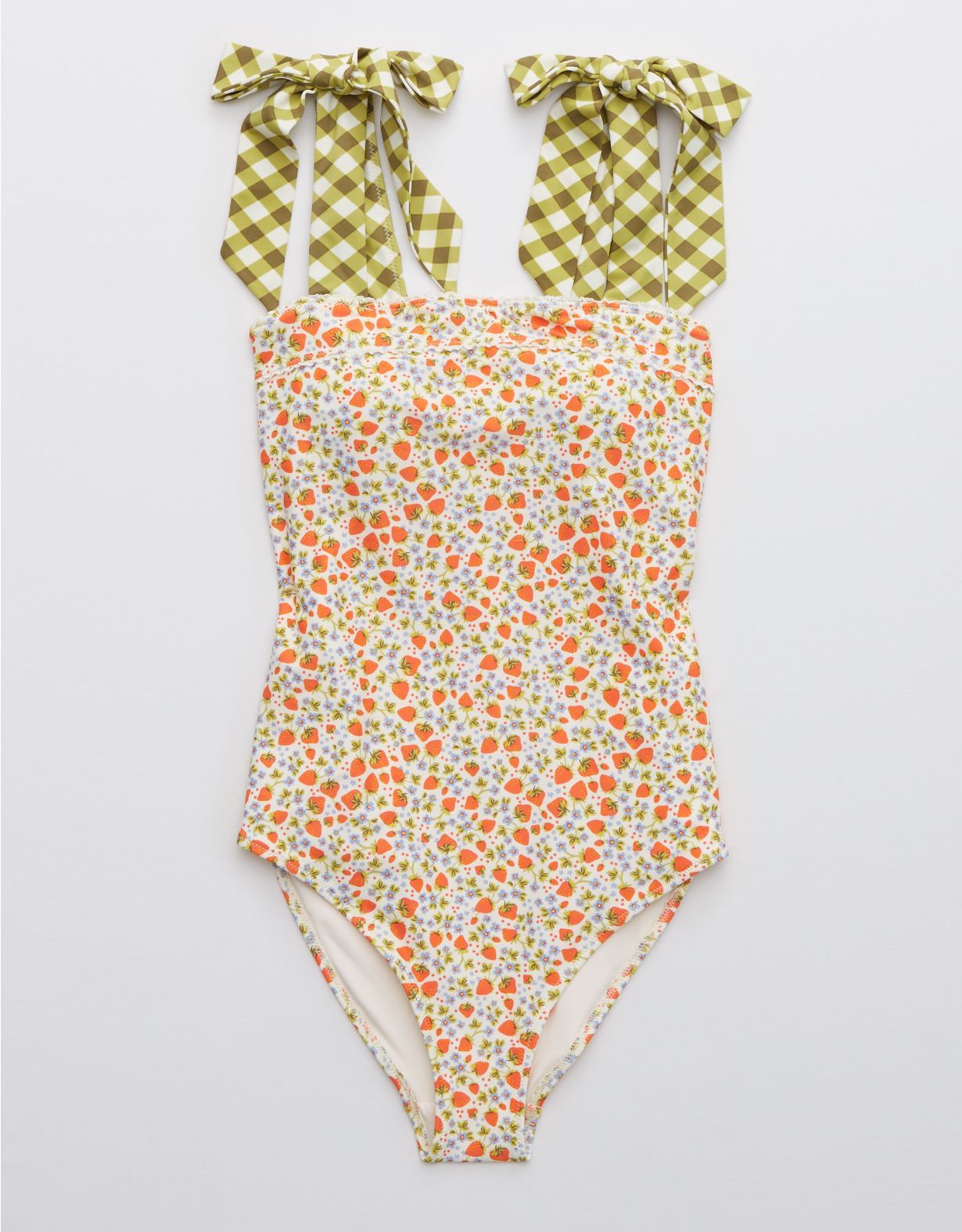 Aerie Bandeau One Piece Swimsuit | American Eagle Outfitters (US & CA)