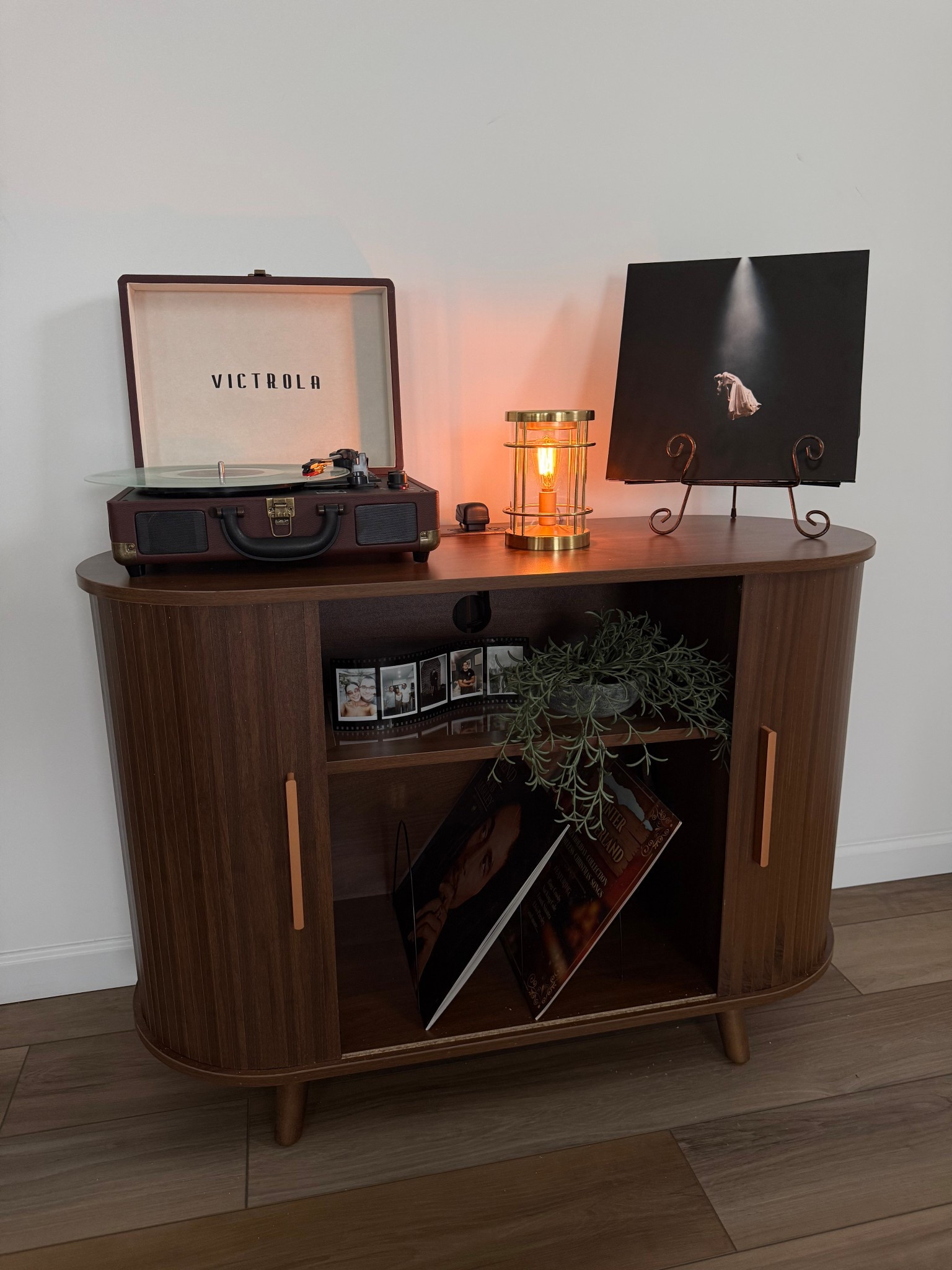 Record player set up🎙️🎶

#LTKHome