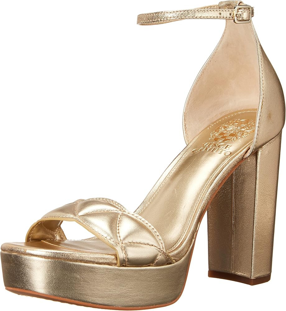 Vince Camuto Women's Mahgs Platform Sandal Heeled | Amazon (US)