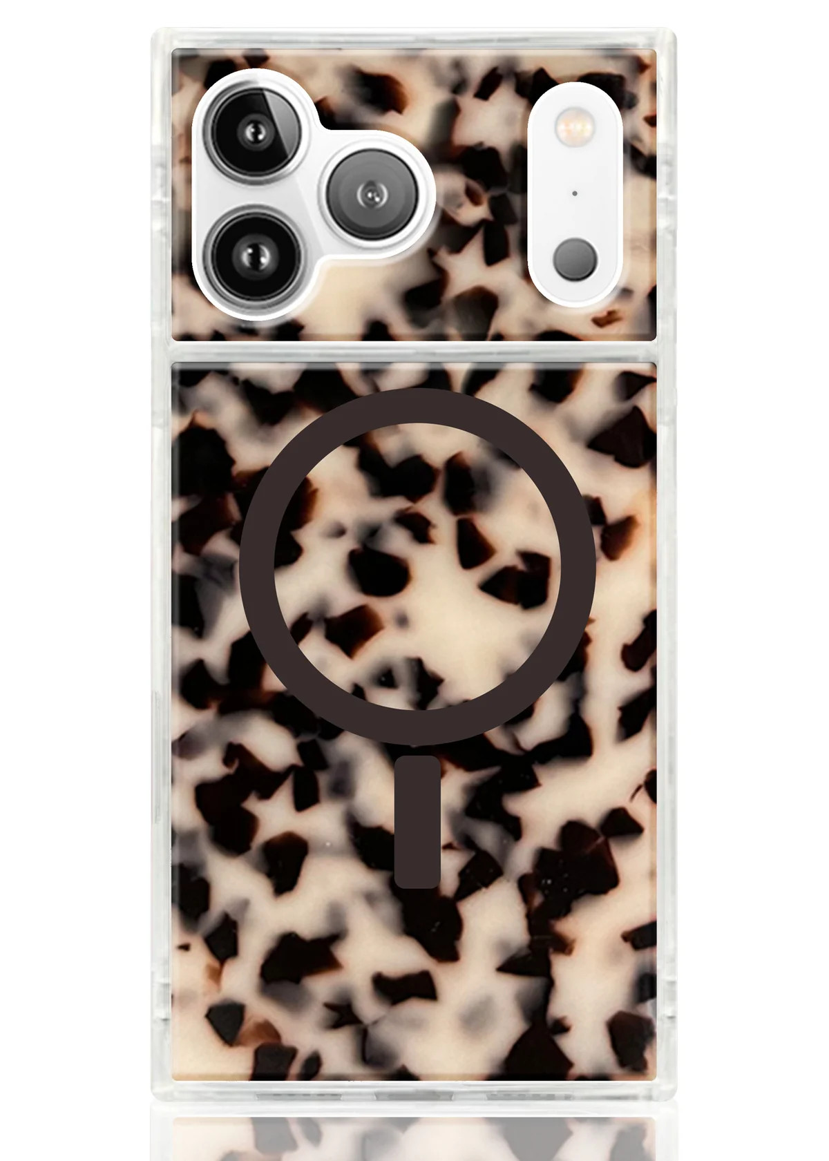 SQUARE® Blonde Tortoise Shell iPhone Case | FLAUNT
