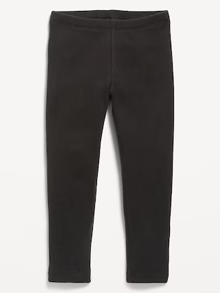Cozy Waffle-Knit Leggings for Toddler Girls | Old Navy (US)