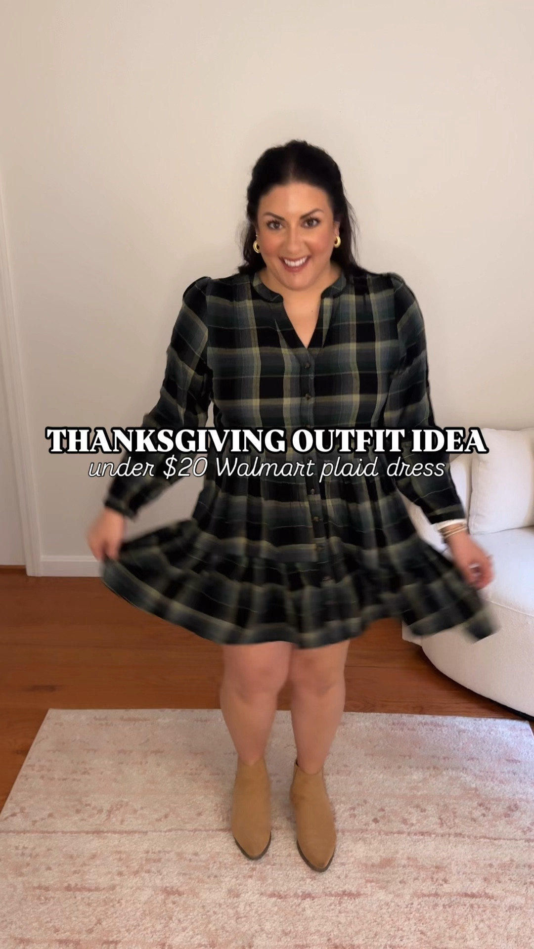 Wearing an XL in this cute fall dress that would make such a perfect Thanksgiving outfit - and it’s under $20!! 

#LTKMidsize #LTKFindsUnder50 #LTKSeasonal