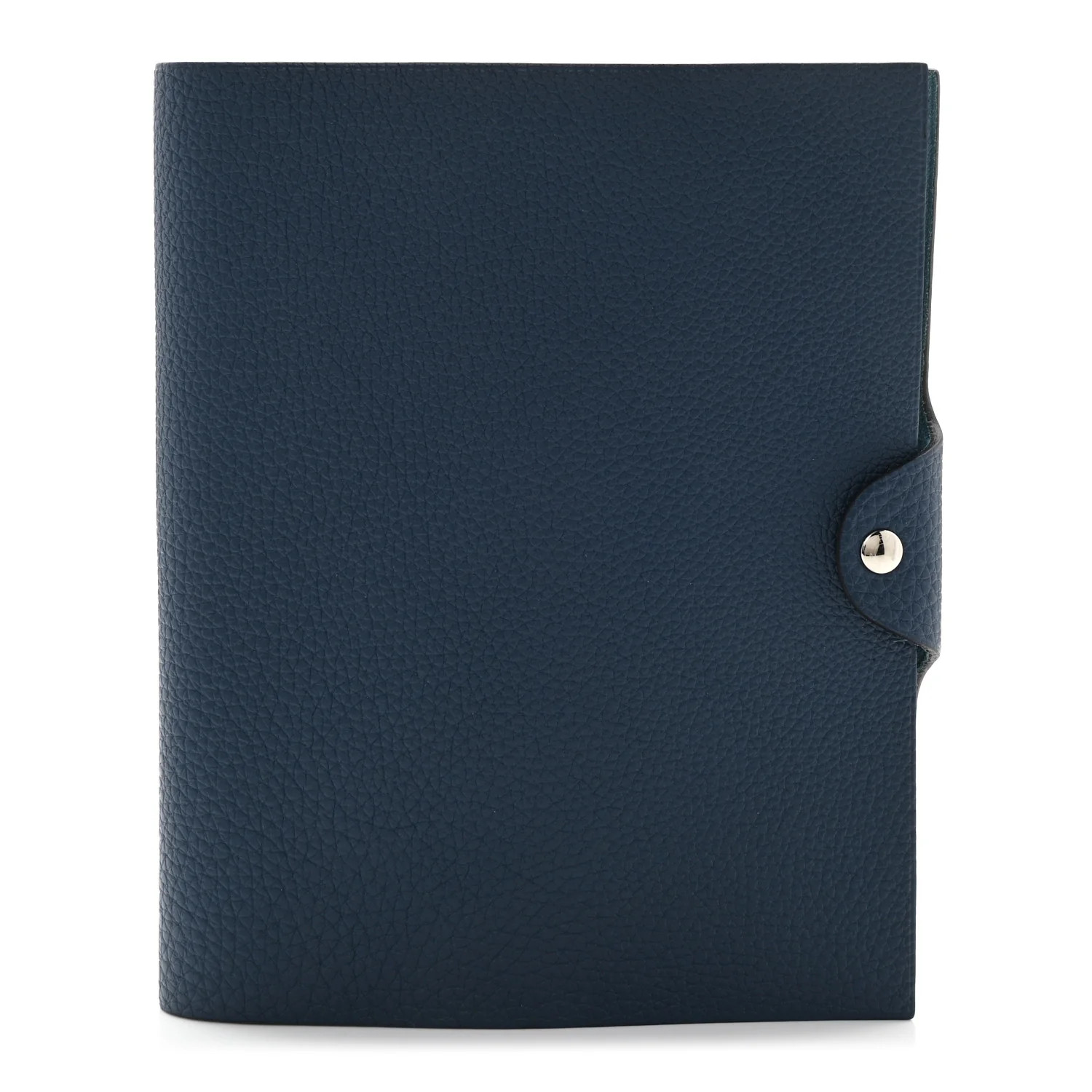 HERMES Togo Ulysse MM Notebook Cover Bleu De Prusse | FASHIONPHILE (US)