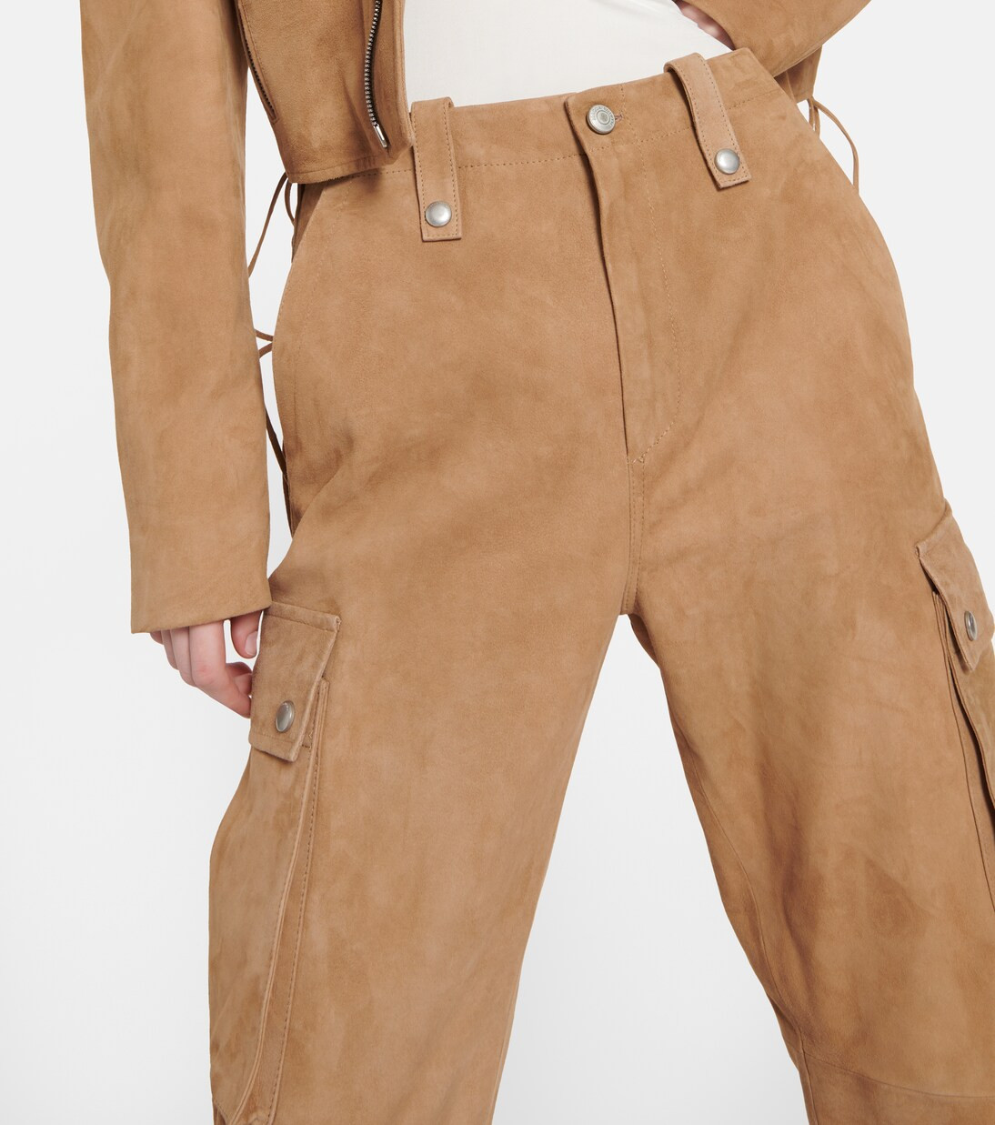 Suede cargo pants | Mytheresa (US/CA)