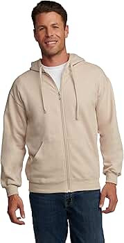 Fruit of the Loom Eversoft Fleece Hoodies, Pullover & Full Zip, Moisture Wicking & Breathable, Si... | Amazon (US)