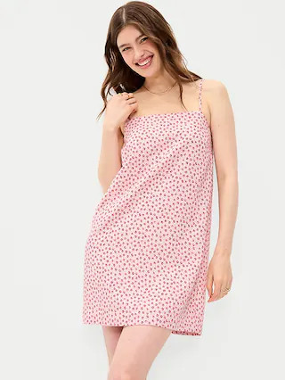 Strappy Mini Shift Dress | Old Navy (US)