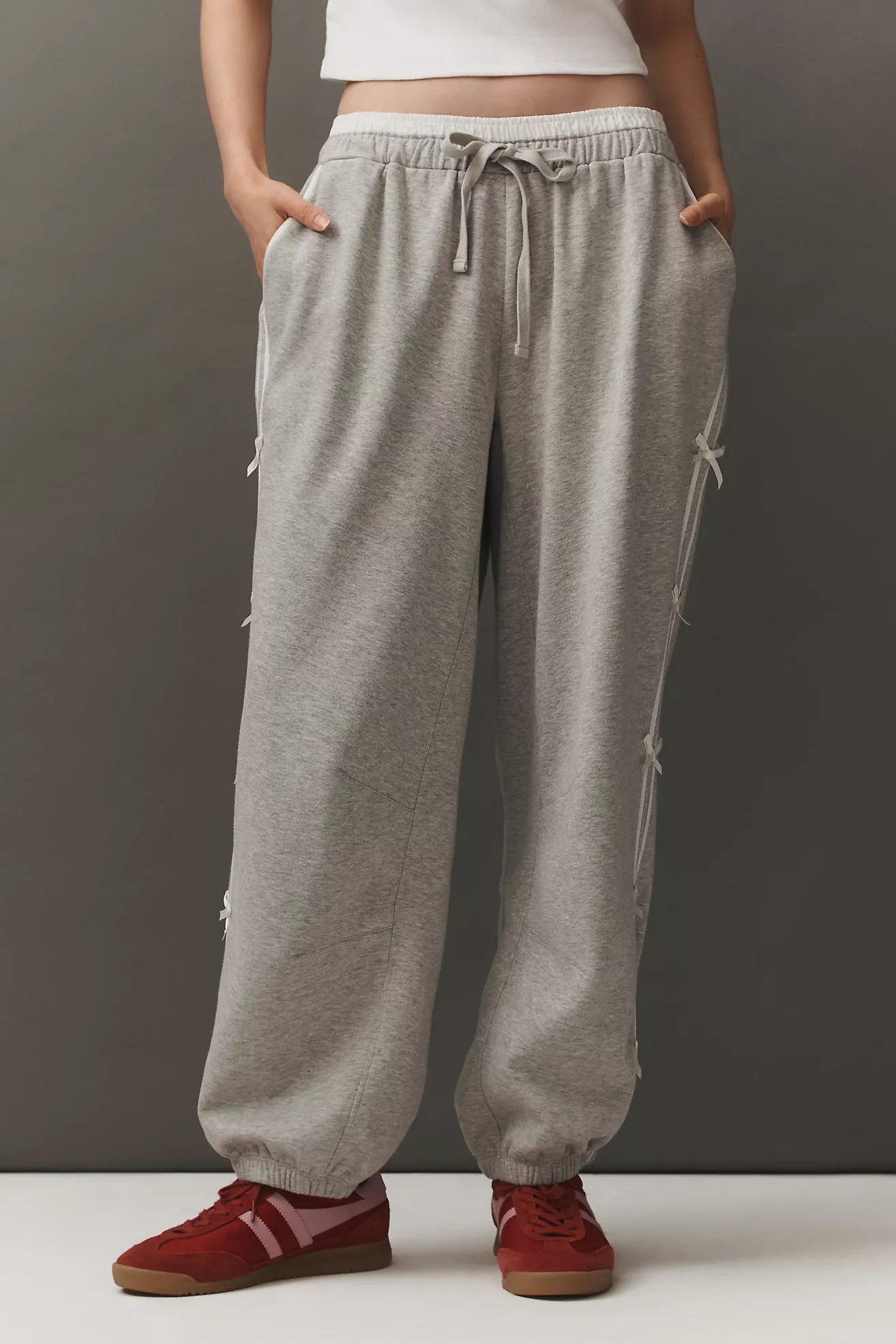 Daily Practice by Anthropologie Bow Pull-On Pants | Anthropologie (US)