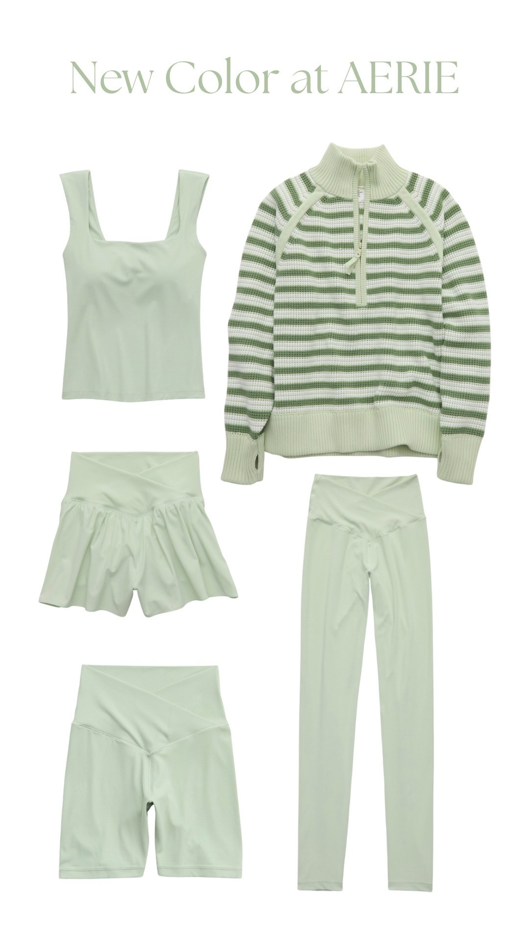 Unfortunately this Aloe color is too cute 😍 @Aerie 

#green #springclothes #activewear #cuteclothes #newarrivals #aerie #aeriereal

#LTKSeasonal #LTKActive #LTKMidsize