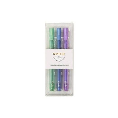 Post-it 3ct Highlighter Markers - Cool Tones | Target