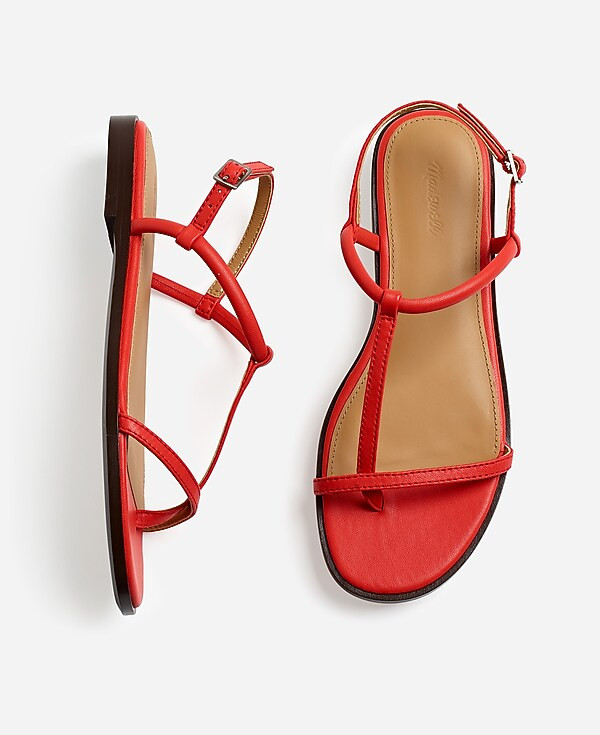 The Bev T-Strap Thong Sandal | Madewell