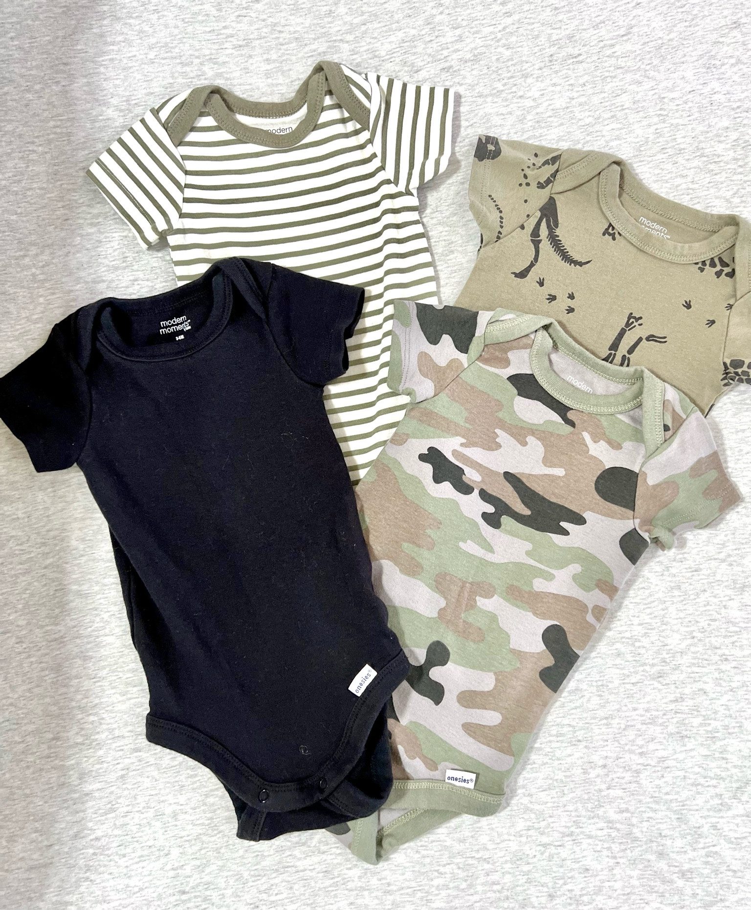 Modern Moment Onesies from Walmart are really great for the price! They are soft, stretchy, and I like that they come with 2 buttons instead of 3. Lol. (Helps during the night) 

Walmart, Walmart Finds, Onesies, baby, baby boy, baby boy onesies, baby essentials, baby products, baby items, 3-6 months, 3 month baby 

#LTKfamily #LTKbaby #LTKstyletip