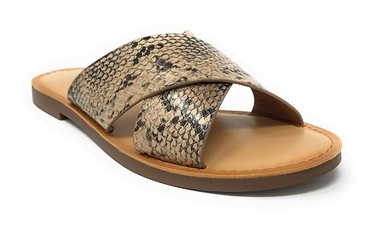 SODA Women's Casual Slip On Sandals | Amazon (US)