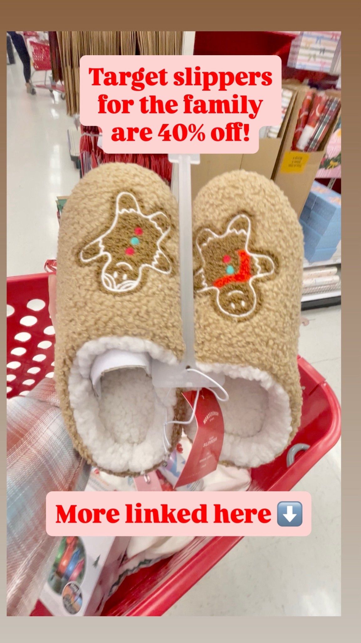 Target slippers for the family are on sale for 40% off! 

#LTKSaleAlert #LTKSeasonal #LTKHoliday