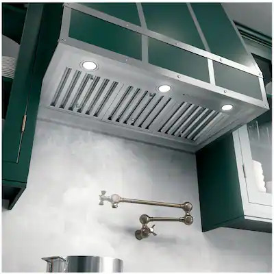 36 inches - Externally Vented & Recirculating - Range Hood Insert - Stainless steel | Best Buy U.S.