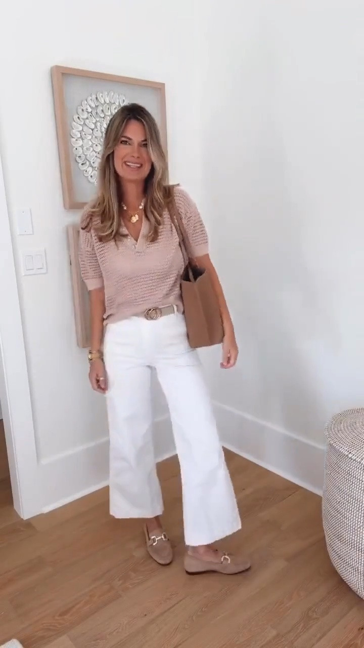 Wearing small in the sweater (sharing a save version). My exact jeans are sold out but linking similar. Loafers true to size. Leather tote has a built in organizer.

#LTKdayinmylife #LTKootd #LTKOver40