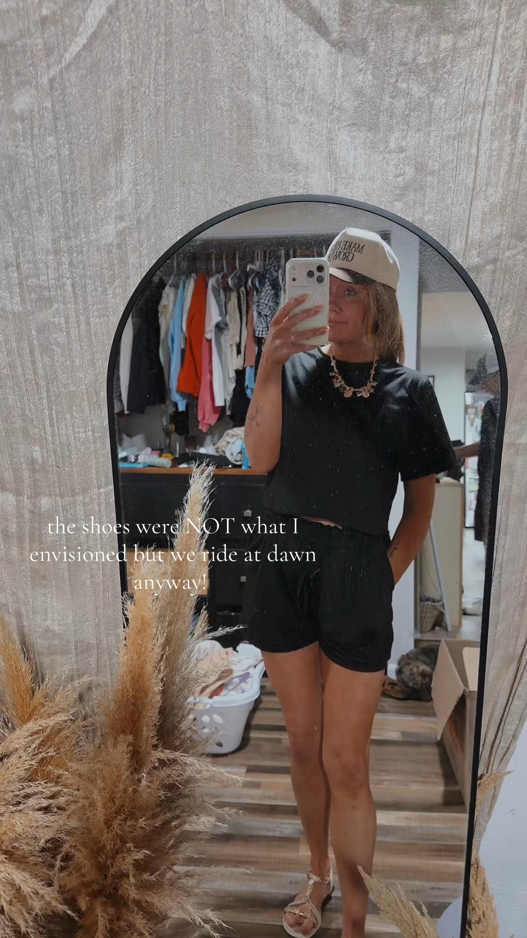 apparently I influenced myself because these Steve Madden wedges are now sitting in my cart waiting to complete this outfit 🤌🏼😭 linking the whole vibe on my LTK because comfy casual mama fits are my love language lately

#LTKxMadewell #LTKgrwm #LTKSaleAlert