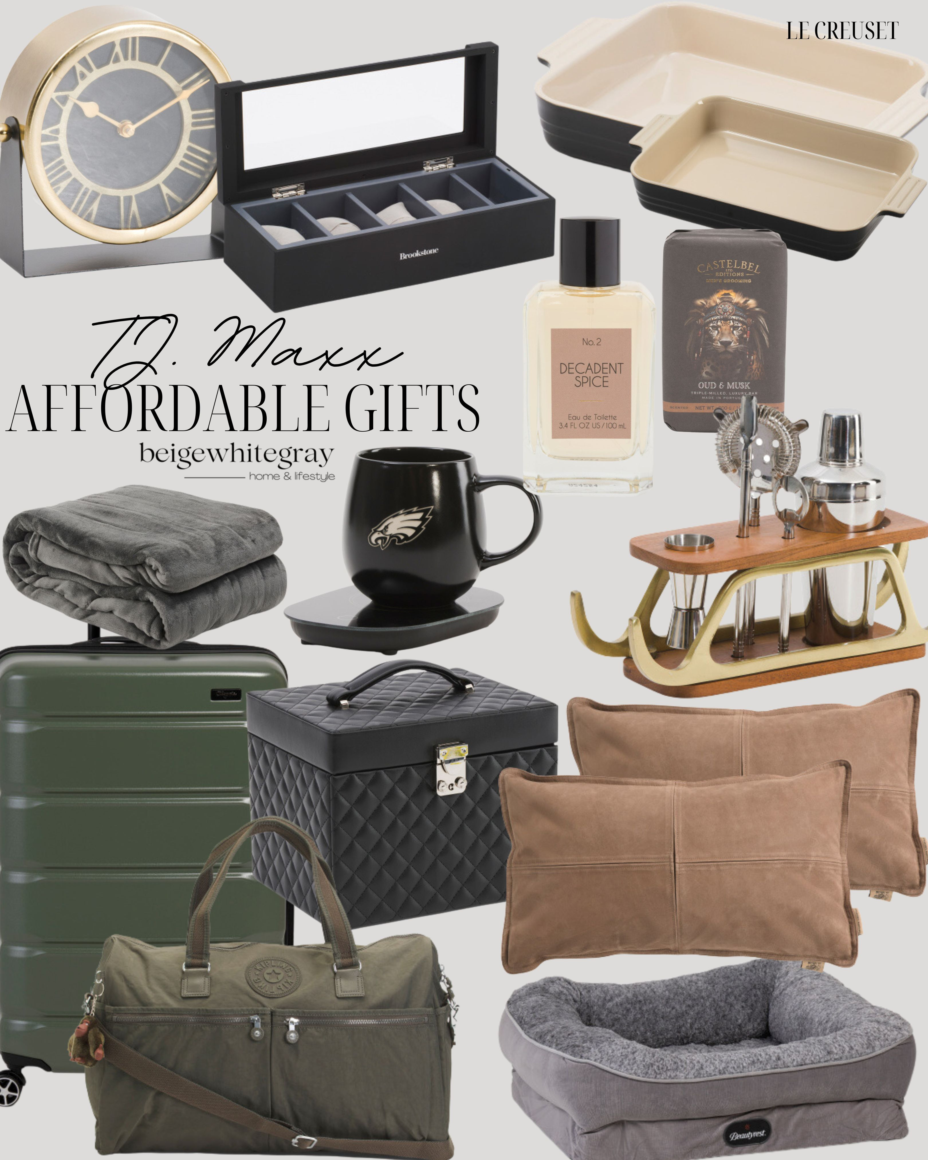 Affordable Gifts for Men from TJ. Maxx!
TJ.Maxx Home / Holiday Gifts for Him / Home Decor Gifts / Travel Gifts / Men's Beauty Gifts / Weekender Bags / Watch Cases / Tech Gifts / Sports Gifts / Gifts for Dad / Gifts for Pets /  

 

#LTKGiftGuide #LTKHoliday #LTKHome