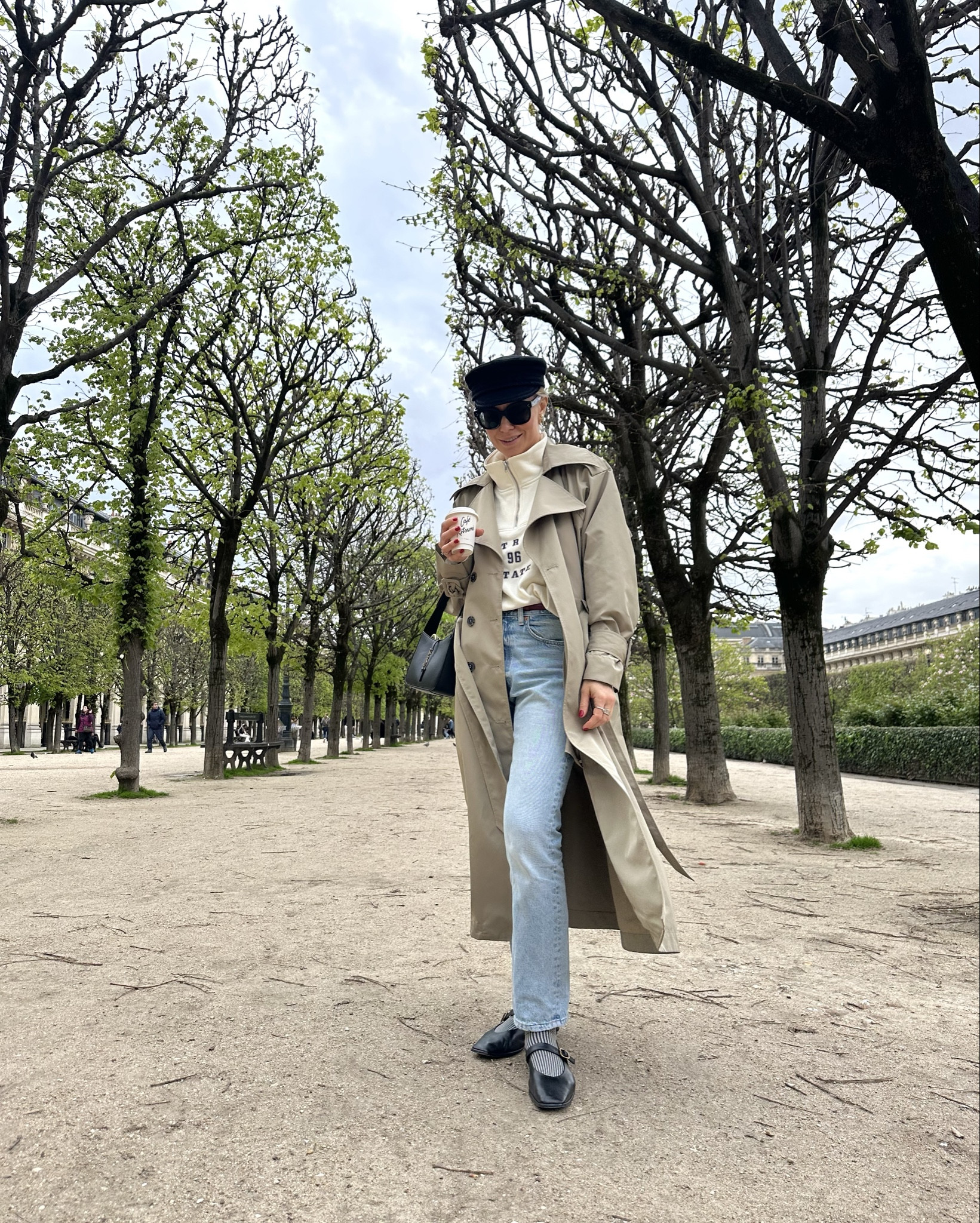 Trench weather😎 
There are so many ways to style this classy piece! I was going for a casual walk, so I styled my trench with jeans and sweatshirt. For the final touch I added this famous hat by Ruslan Baginskiy, I think it gives a little bit of chic to this casual outfit. 



#LTKSeasonal #LTKVideo #LTKstyletip