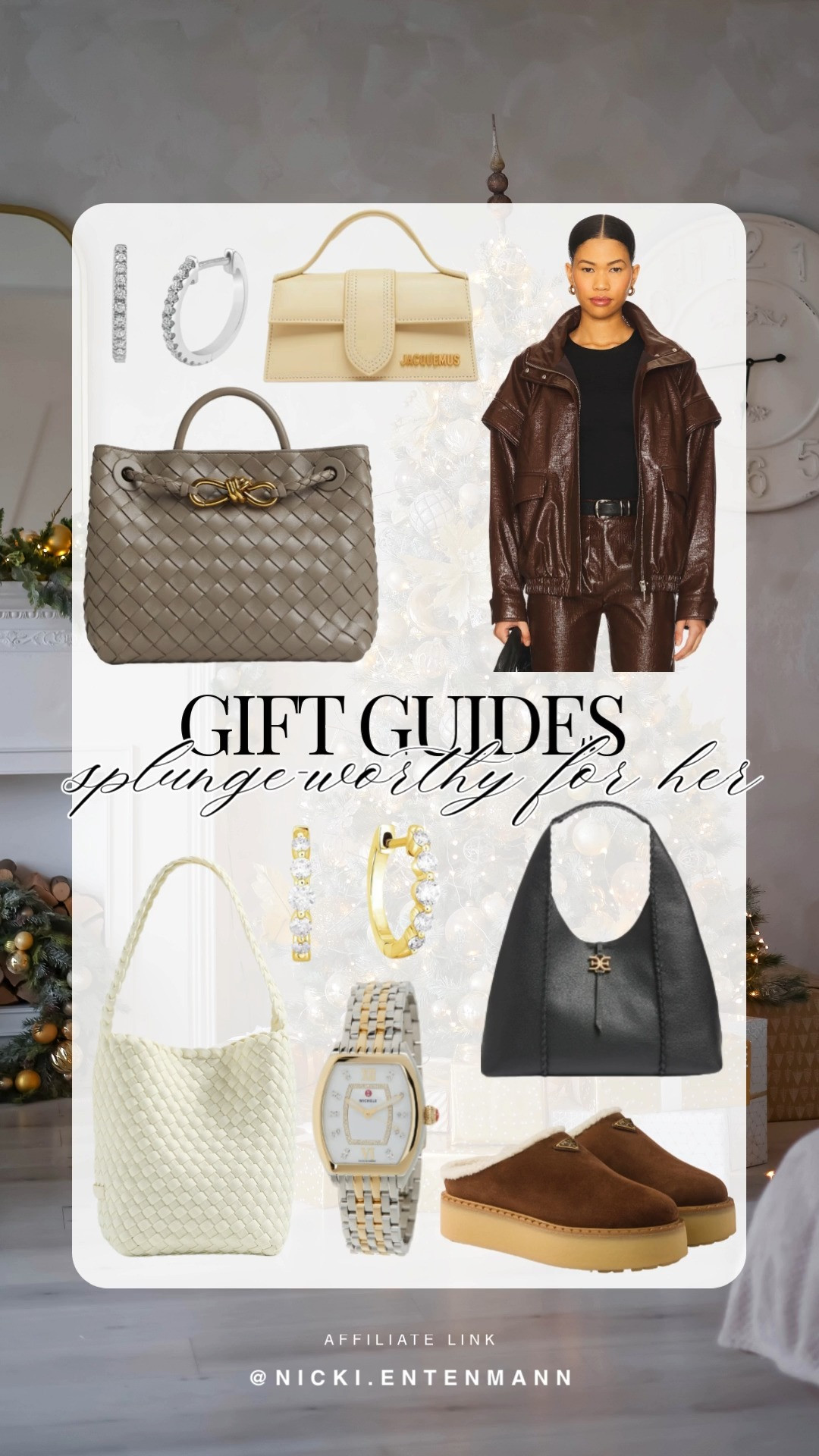 Elevated moments unfold with splurge worthy picks for her, blending luxury and joy. Celebrate the season with thoughtful style that inspires. #GiftGuide #ForHer #HolidayGifts #LuxuryStyle #SeasonalElegance #LifestyleInspo #WardrobeGoals #ShoppingInspo #TrendyLooks #FestiveVibes 

 #LTKGiftGuide #LTKHoliday #LTKootd