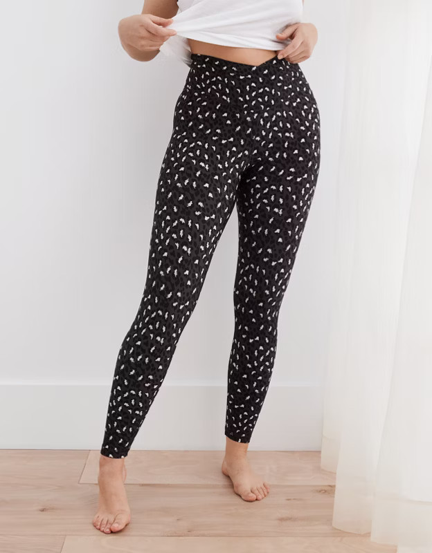 Aerie Play Real Me High Waisted 7/8 Legging | American Eagle Outfitters (US & CA)