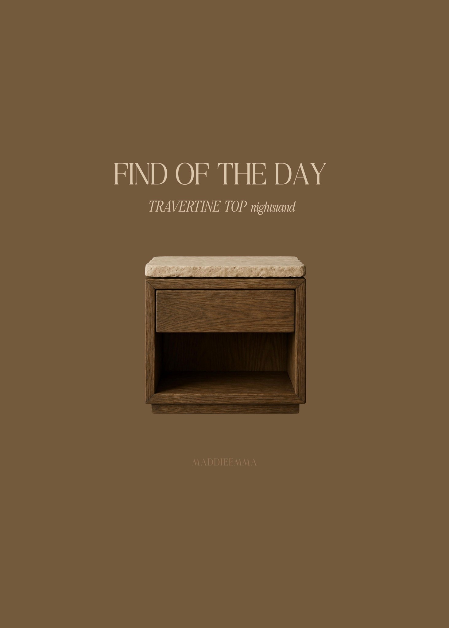 travertine top nightstand

#LTKHome
