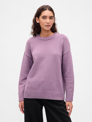100% Cotton Oversized Sweater | Gap (US)