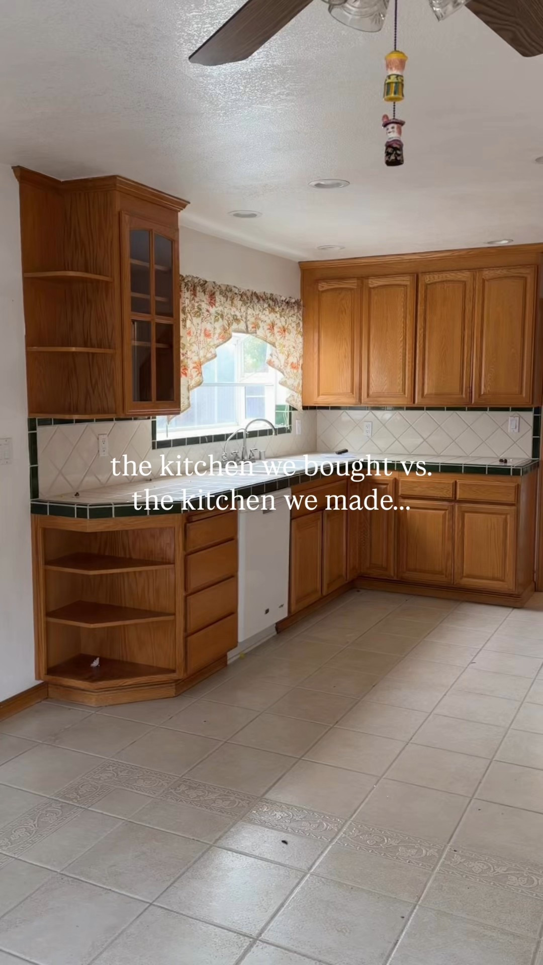 the kitchen we bought verse the kitchen we made ✨

#LTKHome