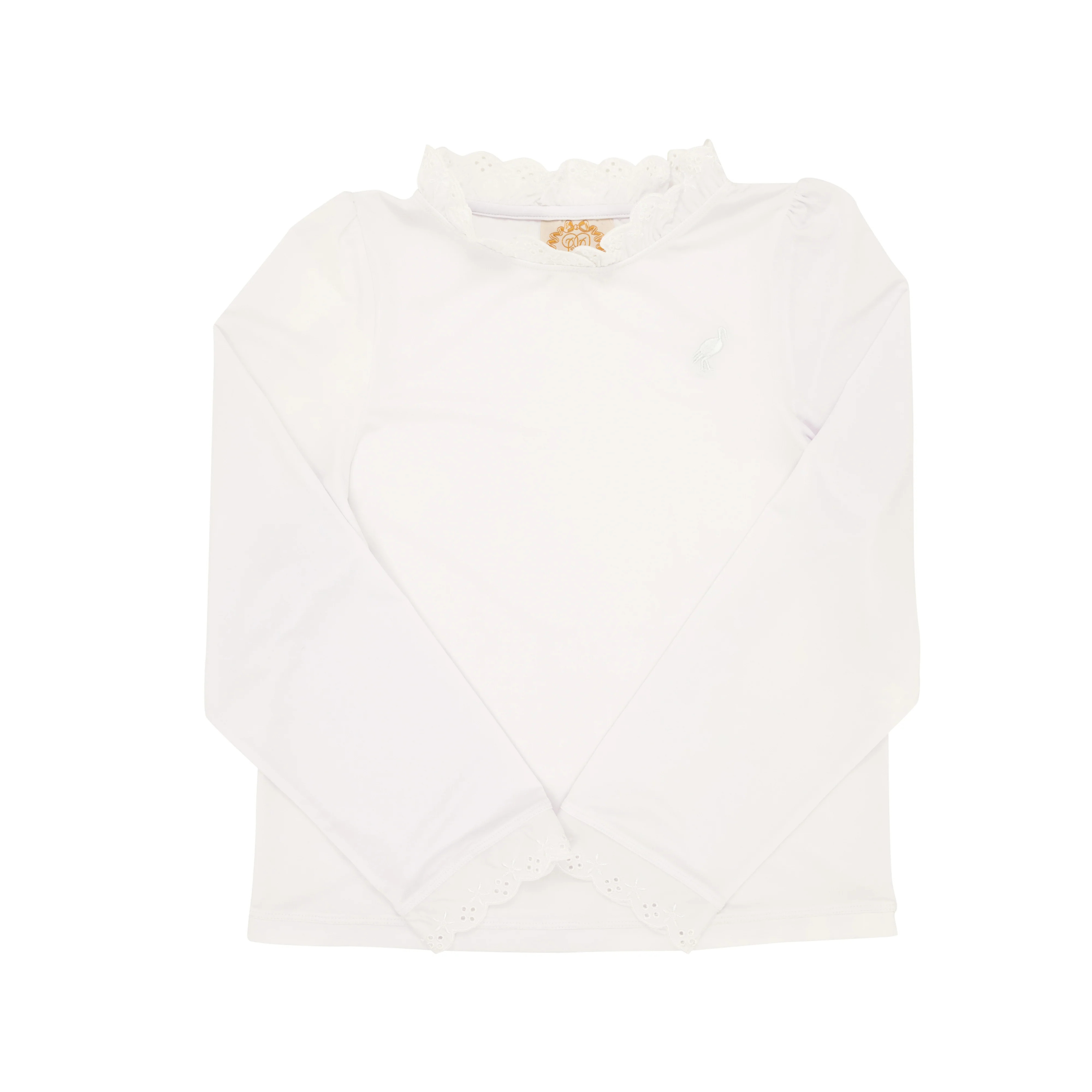 Winnie's Wave Spotter Swim Shirt (UPF 35+) - Worth Avenue White | The Beaufort Bonnet Company