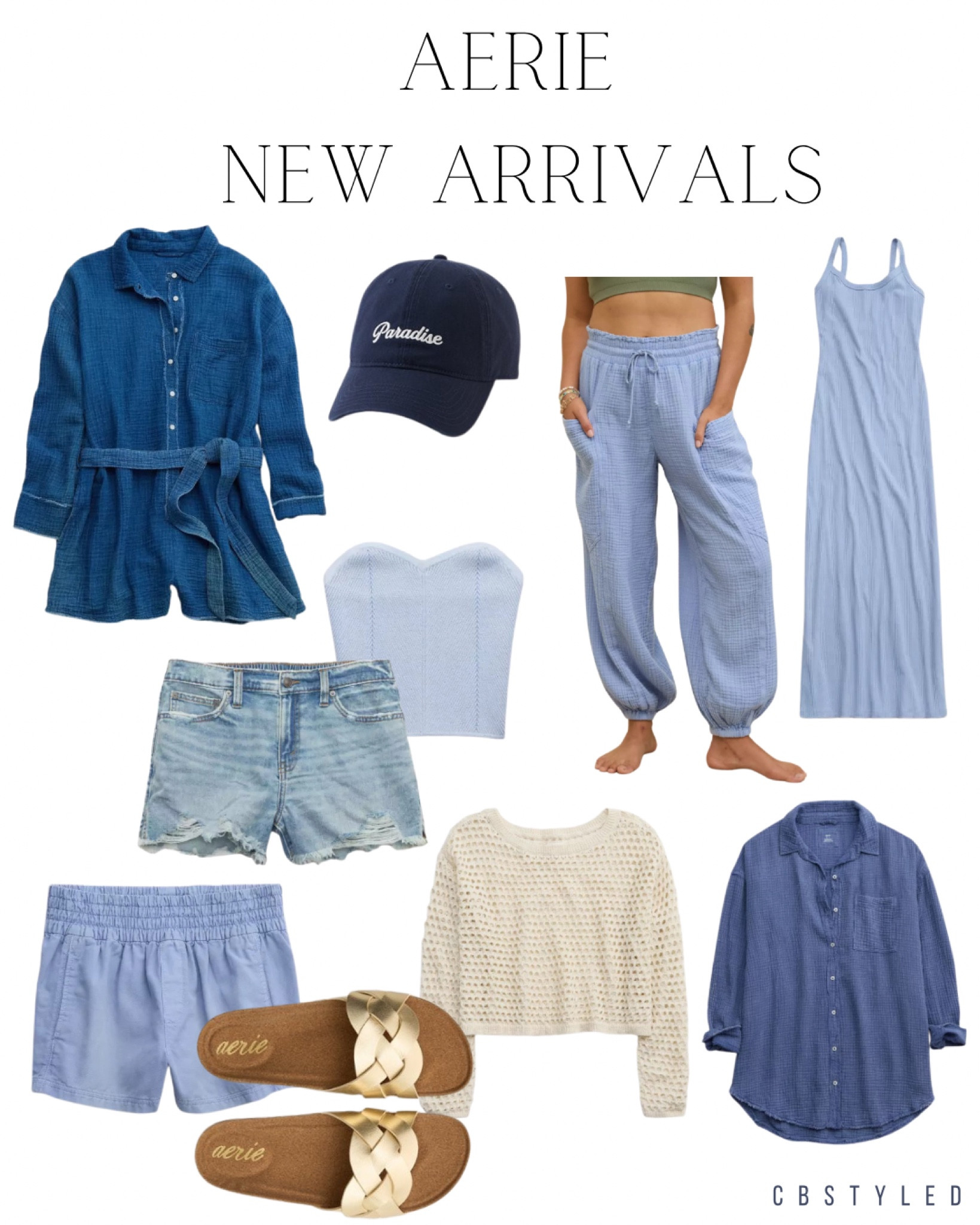 New arrivals from aerie. Summer fashion finds, summer fashion from aerie. Outfit of the day 

#LTKStyleTip #LTKFindsUnder100