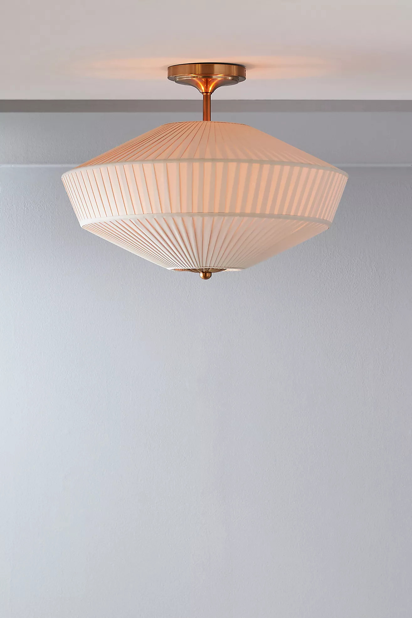 Stefanie Flush Ceiling Light | Anthropologie (UK)