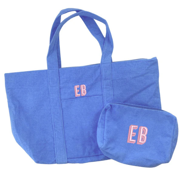 Embroidered Terry Bundle | Sprinkled With Pink