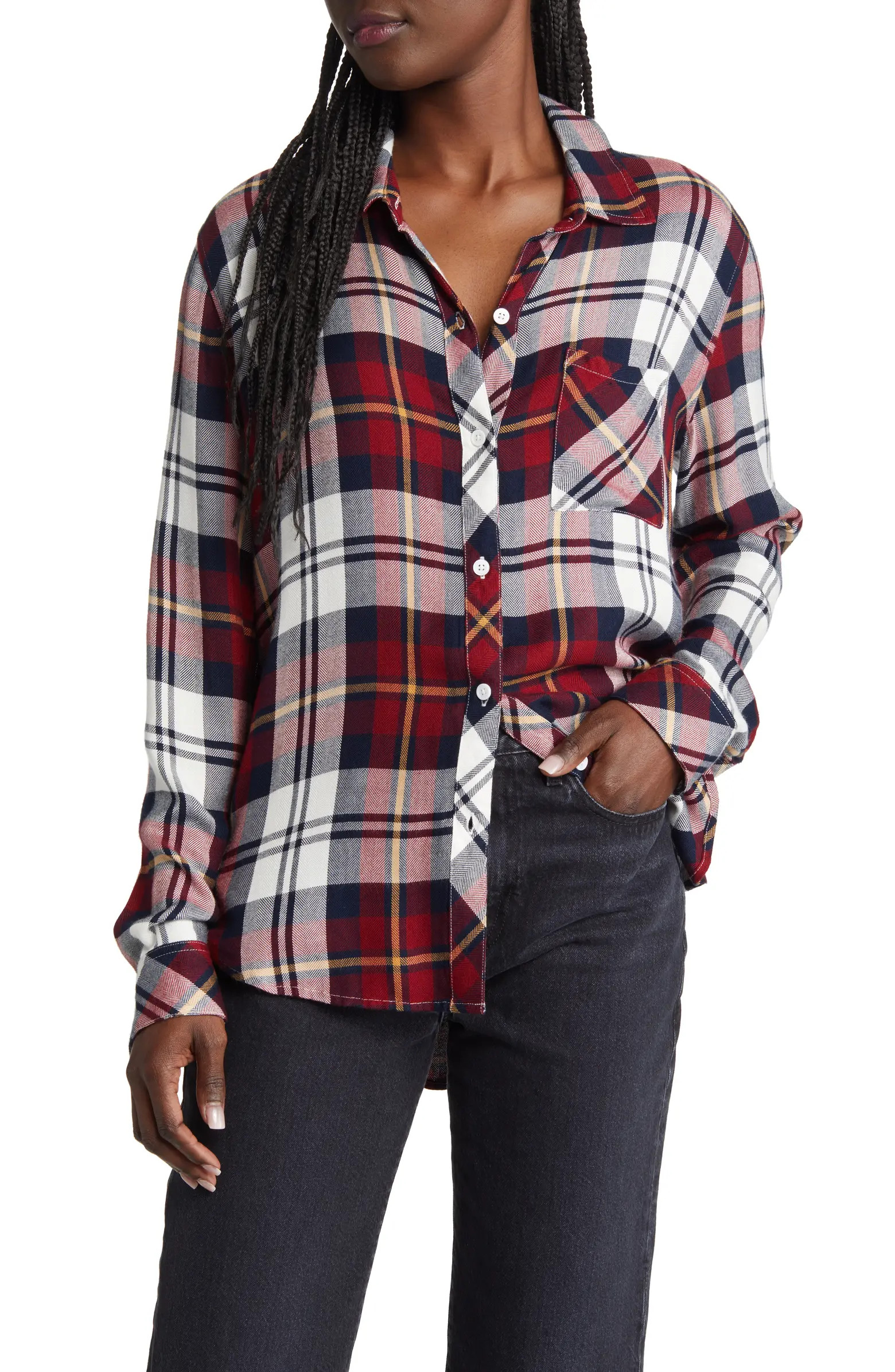 Rails Hunter Plaid Button-Up Shirt | Nordstrom | Nordstrom